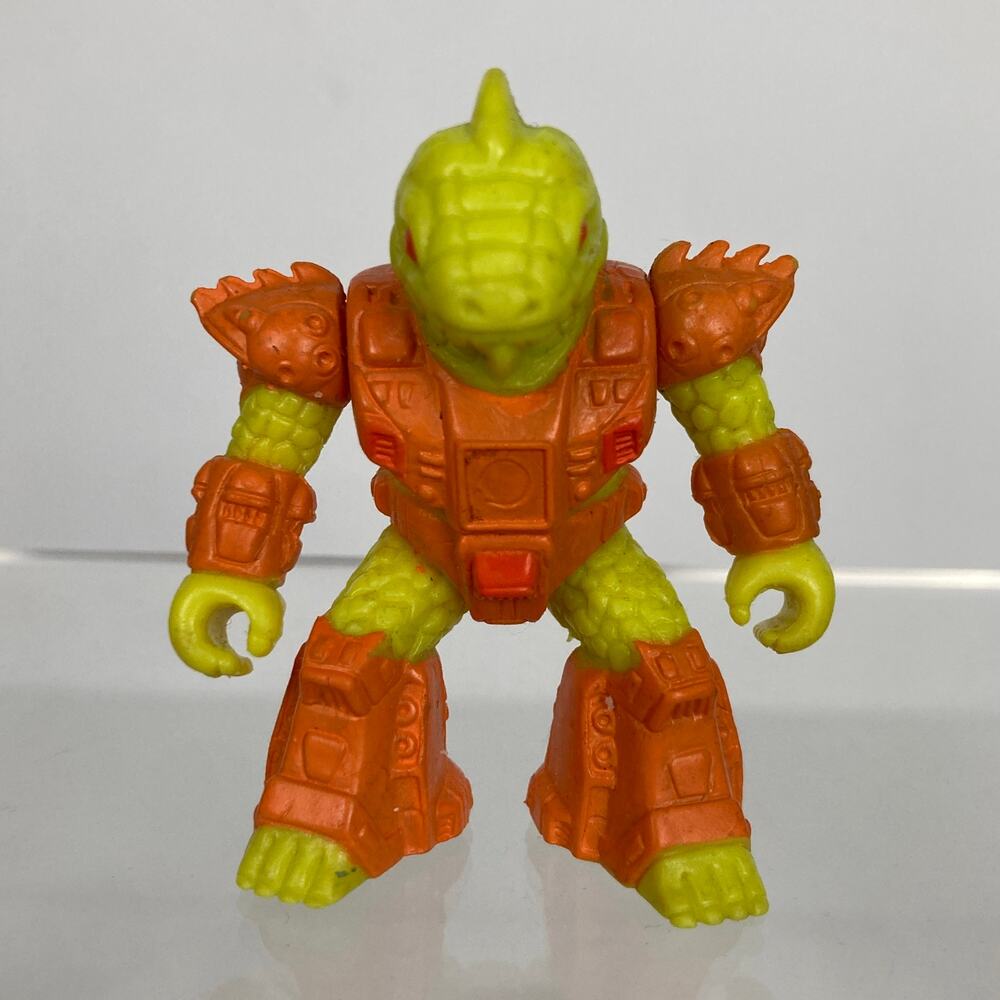 Vintage 1986 Takara Hasbro Battle Beasts Series 2 #29 Icky Iguana Action Figure